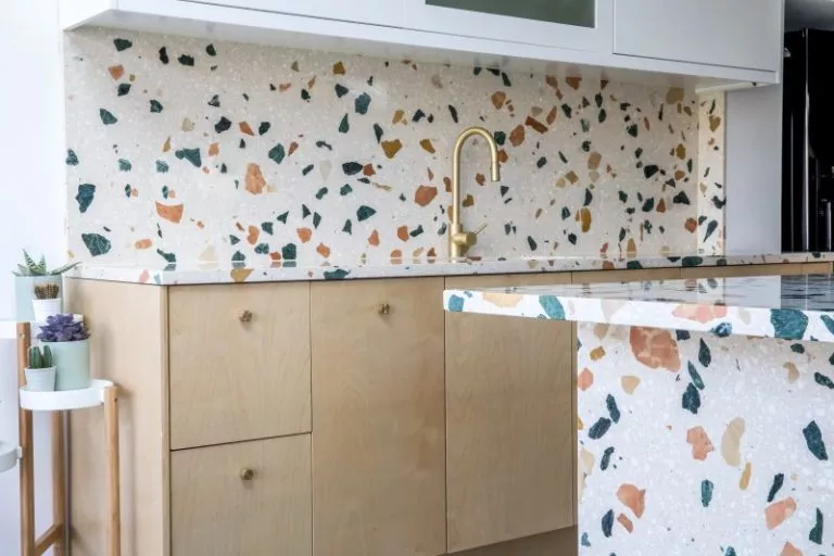 TE081 terrazzo kitchen - Diespeker & Co